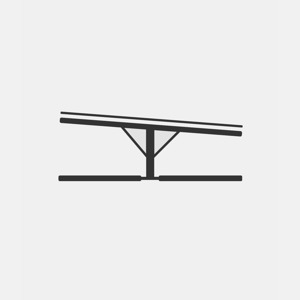 Doppelreihiges Carport CP D S