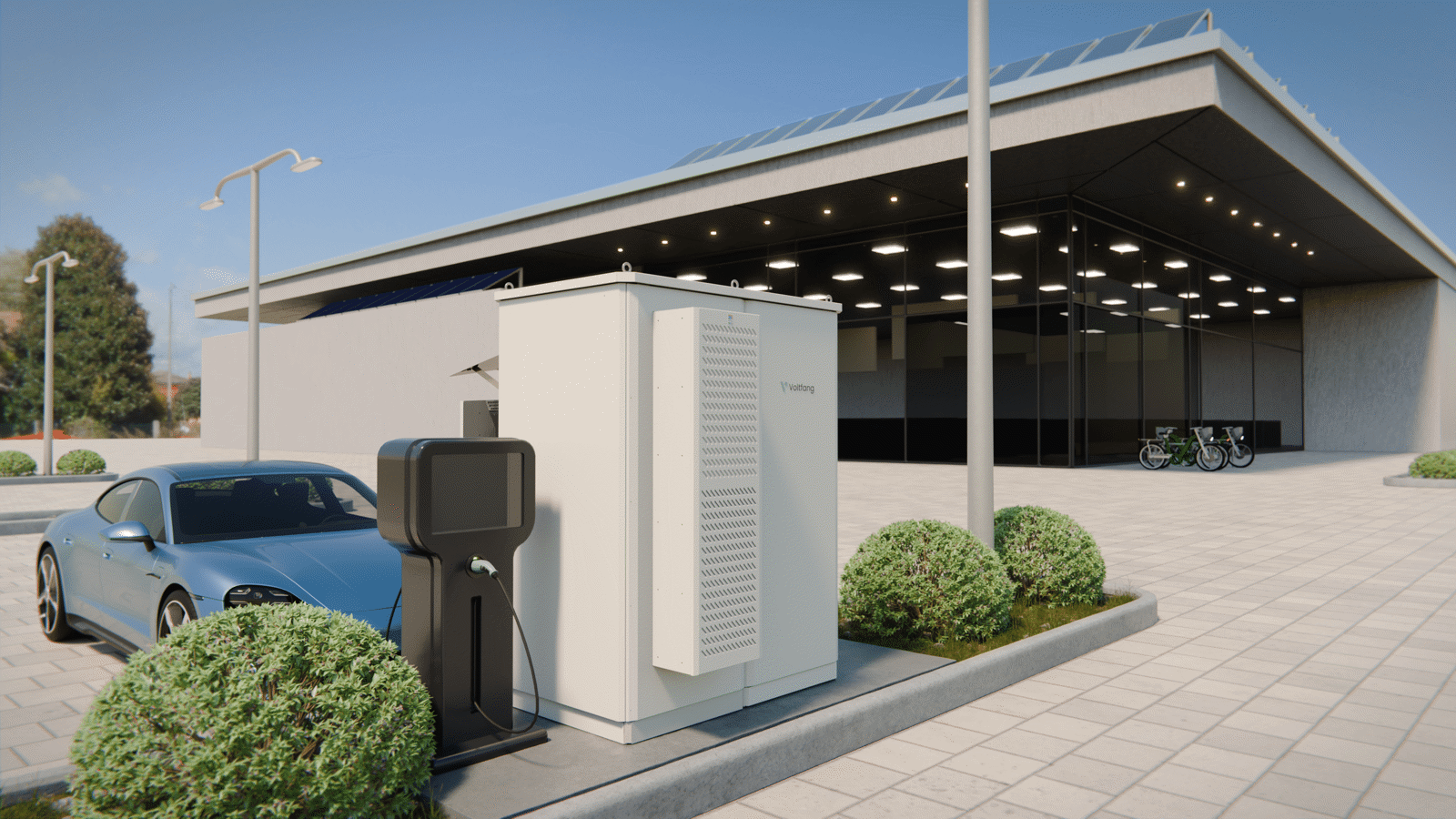 Sistema di accumulo a batteria per infrastrutture di ricarica