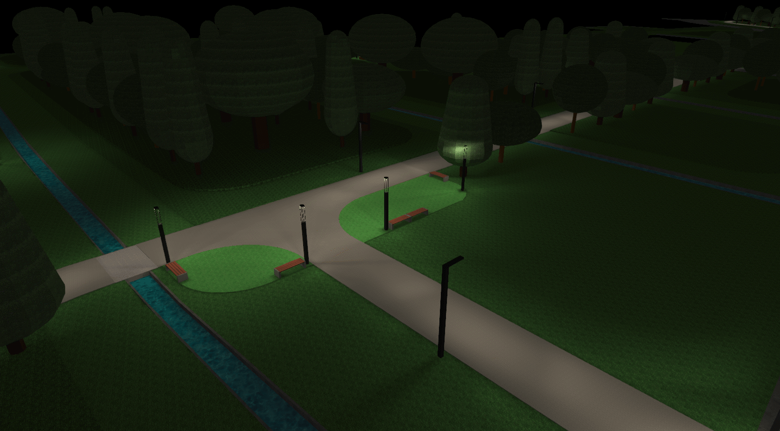 Illuminazione per esterni sostenibile